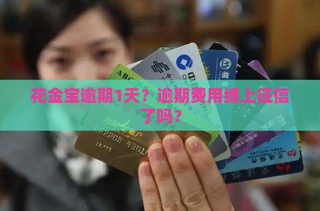 花金宝逾期1天？逾期费用缚上征信了吗？