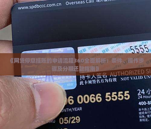 《网贷停息挂账的申请流程360全面解析：条件、操作步骤及分期还款指南》