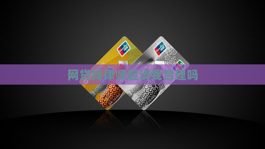 网贷找律师起诉我合理吗