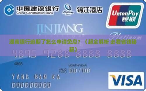 湖南银行逾期如何申请免息