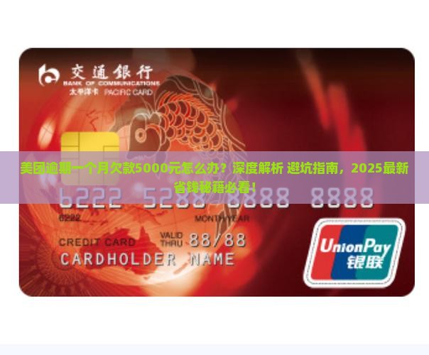 美团逾期一个月欠款5000元怎么办
