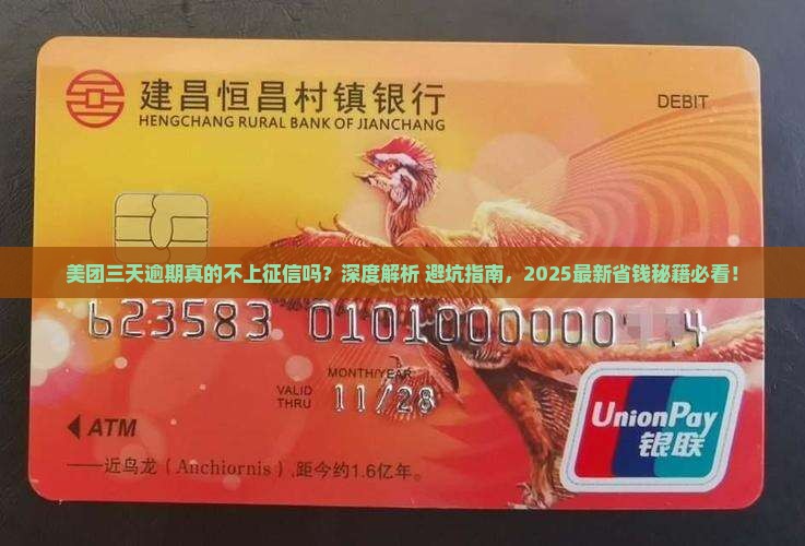 美团三天逾期上征信不了