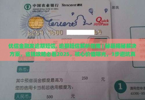 优信金融发逾期短信