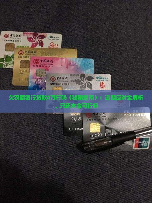 欠农商银行贷款4万行吗