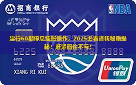 建行60期停息挂账操作步骤
