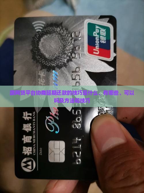 跟网贷平台协商延期还款的技巧