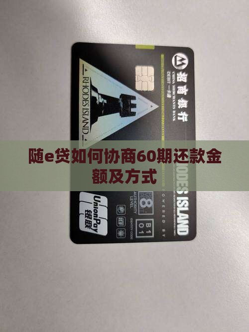 随e贷如何协商60期还款