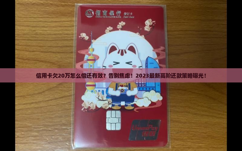 信用卡欠20万怎么偿还有效