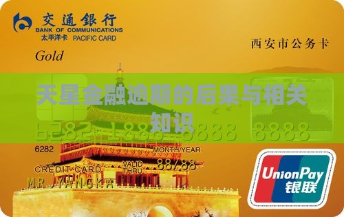 天星金融逾期会发生什么