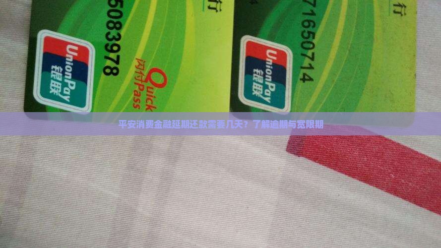 平安消费金融延期还款需要多少天