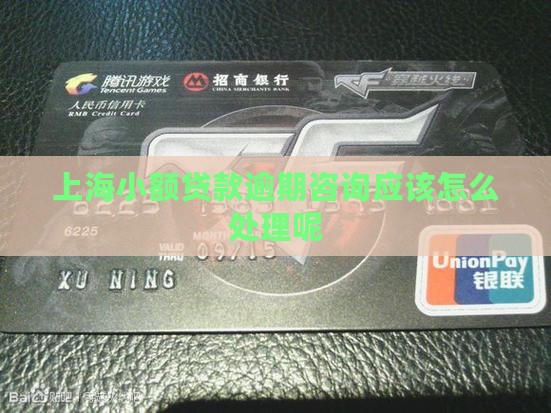 上海小额贷款逾期咨询应该怎么处理