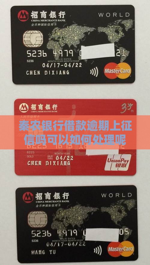 秦农银行借款逾期上征信吗可以如何处理