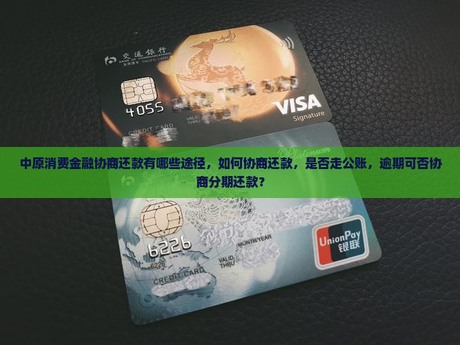 中原消费金融协商还款有哪些途径