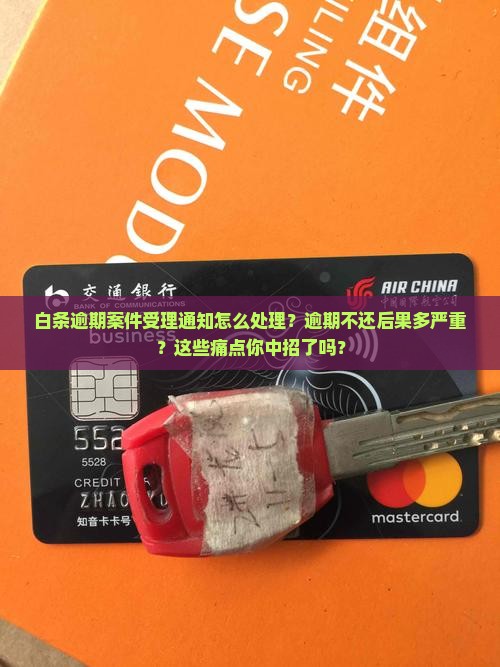 白条逾期案件受理通知如何处理
