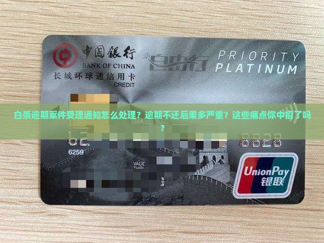 白条逾期案件受理通知如何处理