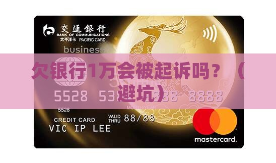 欠银行本金1万能否被起诉