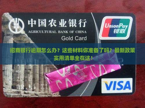 招商银行逾期承诺材料需要哪些准备