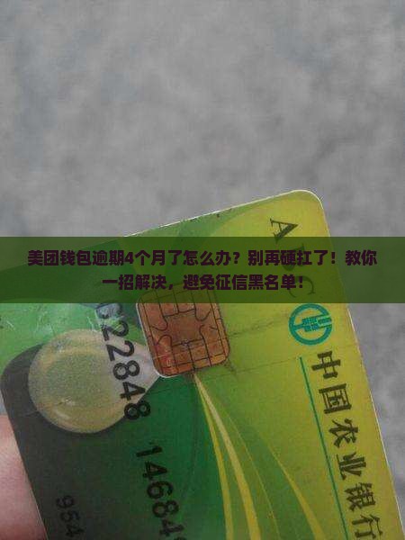 美团钱包逾期4个月了如何处理