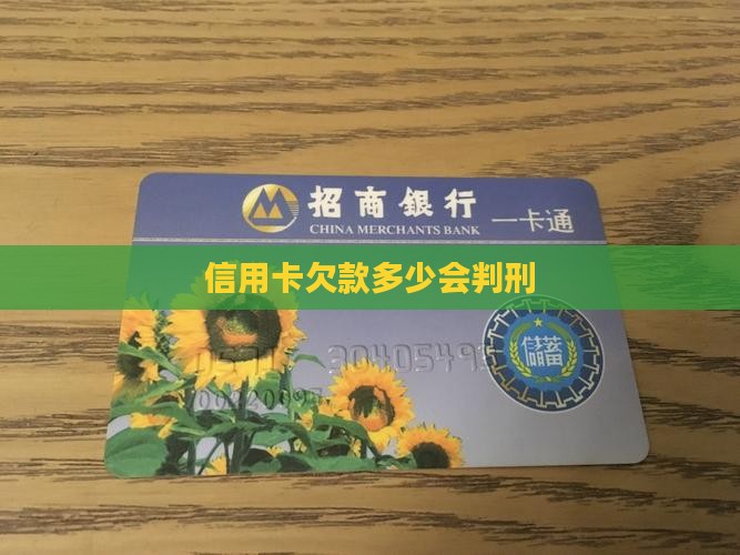 信用卡欠款判刑条件有哪些