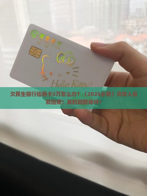 欠民生银行信用卡30000如何处理