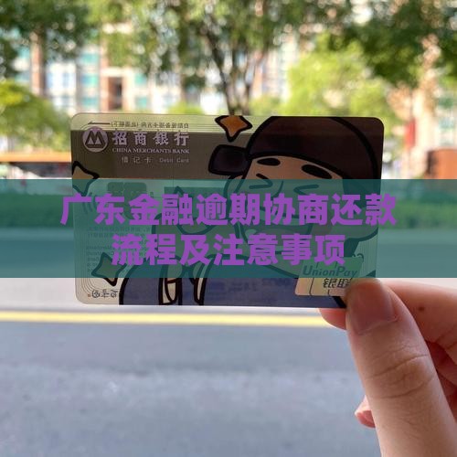 广东招联金融逾期协商还款流程及注意事项