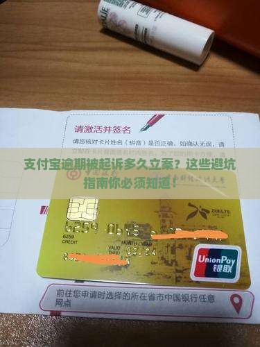 支付宝逾期起诉多久立案需要注意什么