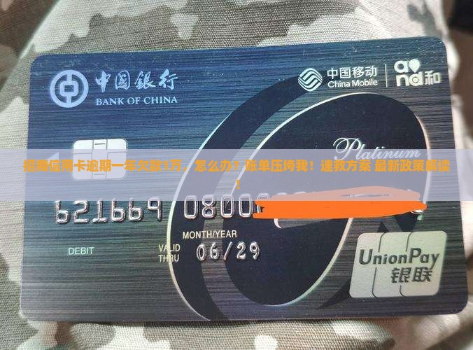 招商信用卡逾期一年一万该怎么办