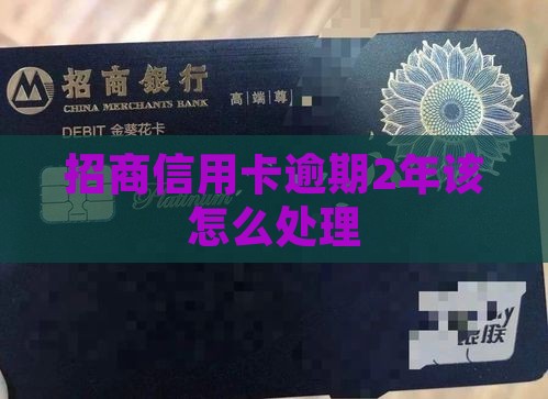 招商信用卡逾期2年该怎么处理