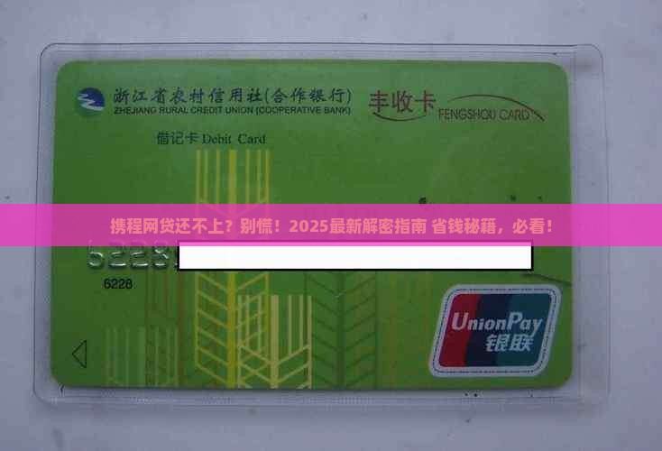 携程网贷还不上怎么处理