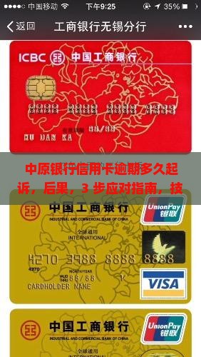 中原银行信用卡逾期多久起诉相关法律规定