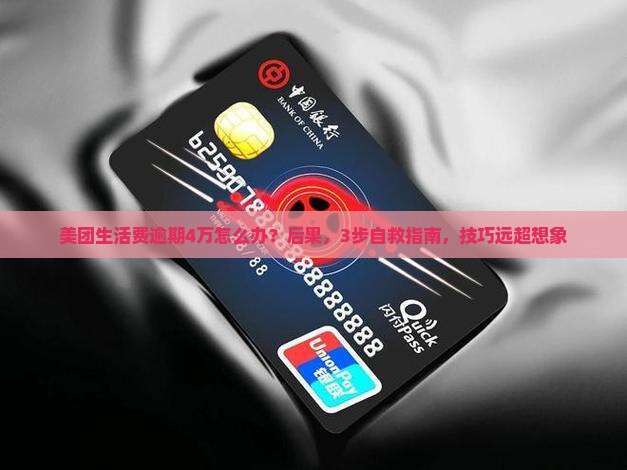美团生活费逾期4万怎么办
