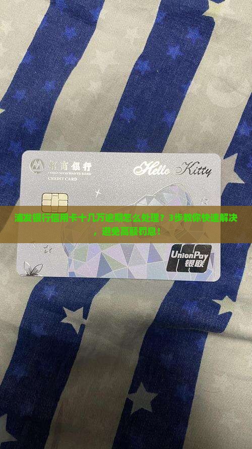 浦发银行信用卡十几万逾期怎么处理