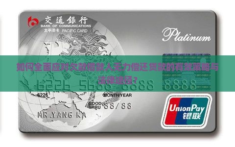 如何全面应对欠款借款人无力偿还贷款的有效策略与法律途径？