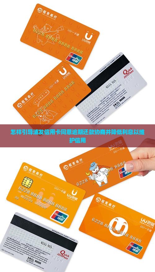 怎样引导浦发信用卡同意逾期还款协商并降低利息以维护信用