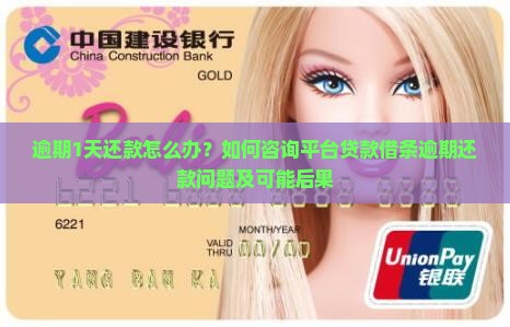 逾期1天还款怎么办？如何咨询平台贷款借条逾期还款问题及可能后果