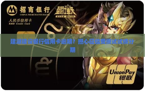 建湖建设银行信用卡逾期？担心征信受损试试债分期