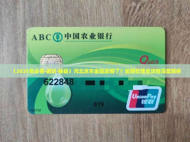 河北京东金融逾期处理方法