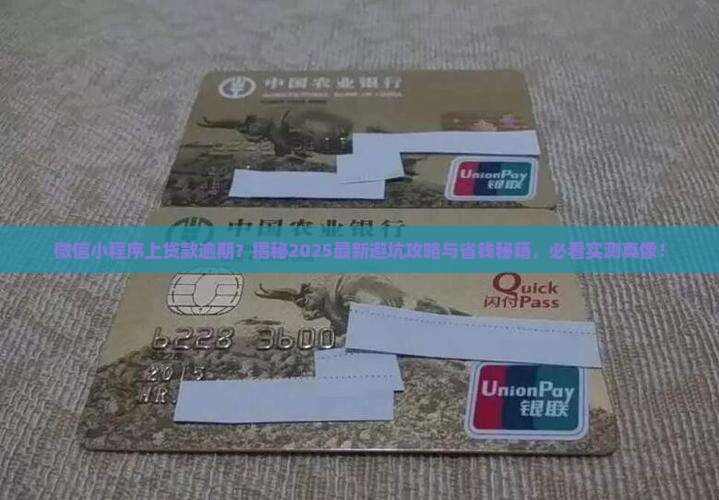 微信小程序上贷款逾期