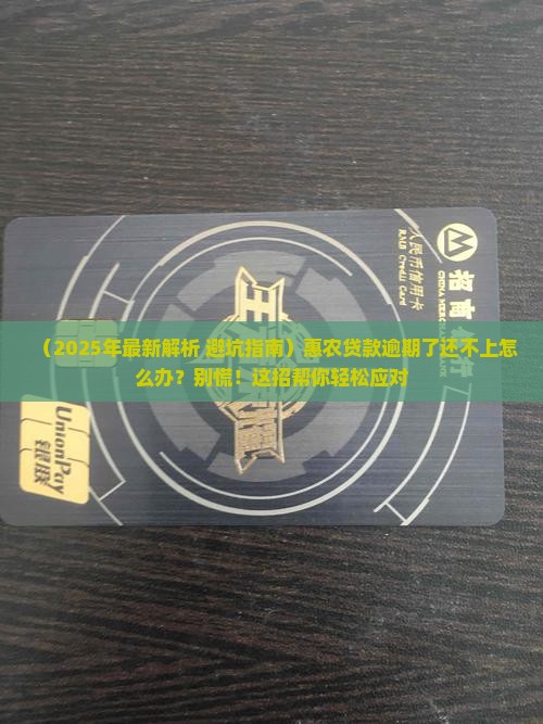 惠农贷款无力还款逾期如何处理