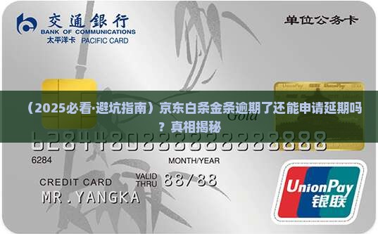 京东白条金条逾期申请延期的方法是什么