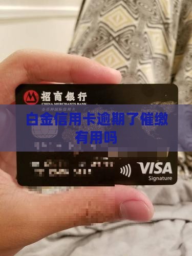 白金信用卡催缴有用吗