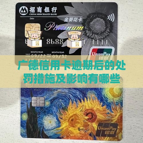 广德信用卡逾期后的处罚措施及影响
