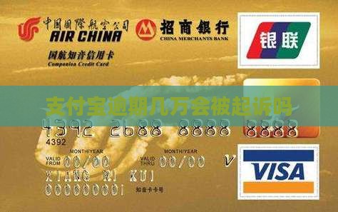 支付宝逾期几万会起诉吗