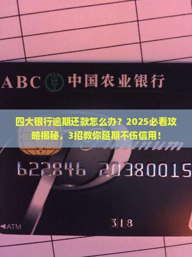 四大银行逾期还款能否协商延期