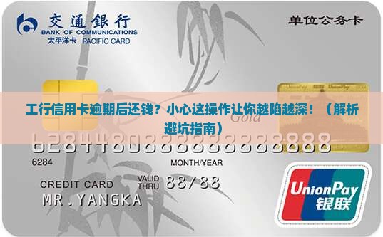 工行信用卡逾期后不能还钱