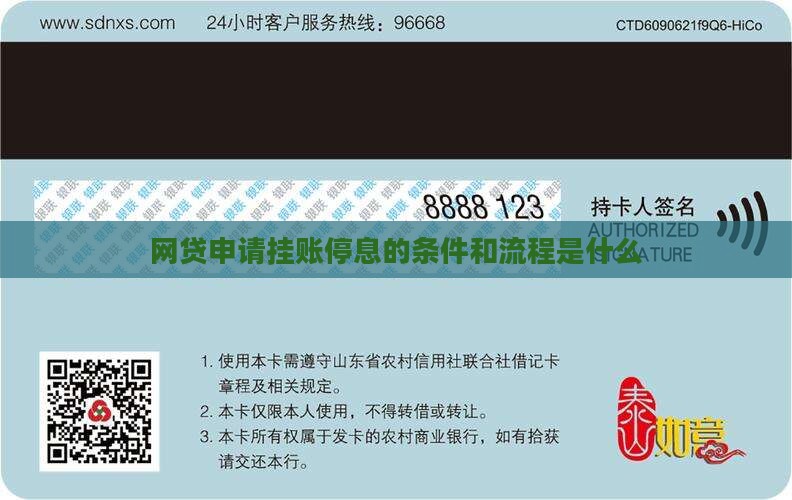 网贷申请挂账停息的条件和流程是什么