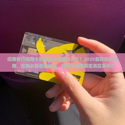招商银行信用卡逾期起诉金额是多少