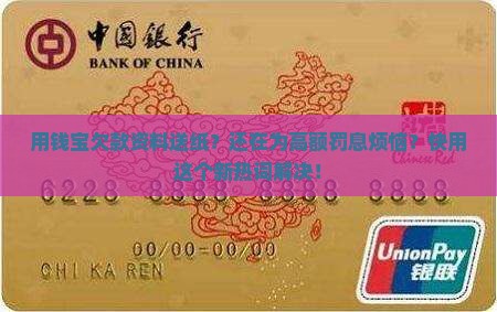 用钱宝欠款资料送纸
