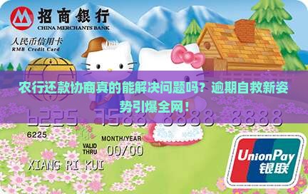 农行还款协商