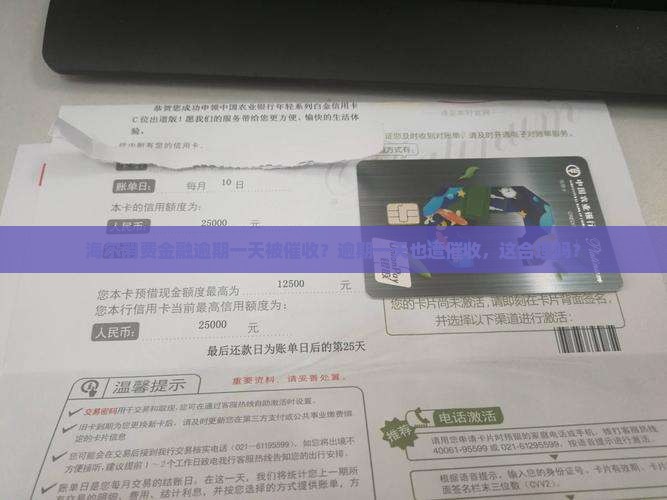 海尔消费金融逾期一天被催收